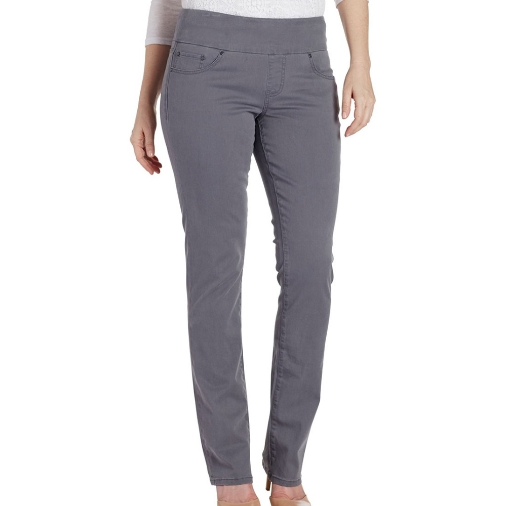 JAG Pull On High Rise Straight Leg Jeans Size 4